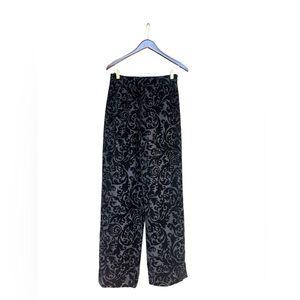 Vintage Talbots Velvet Burnout Pants Size 6 NWT Whismygoth Grunge Gothic 90s